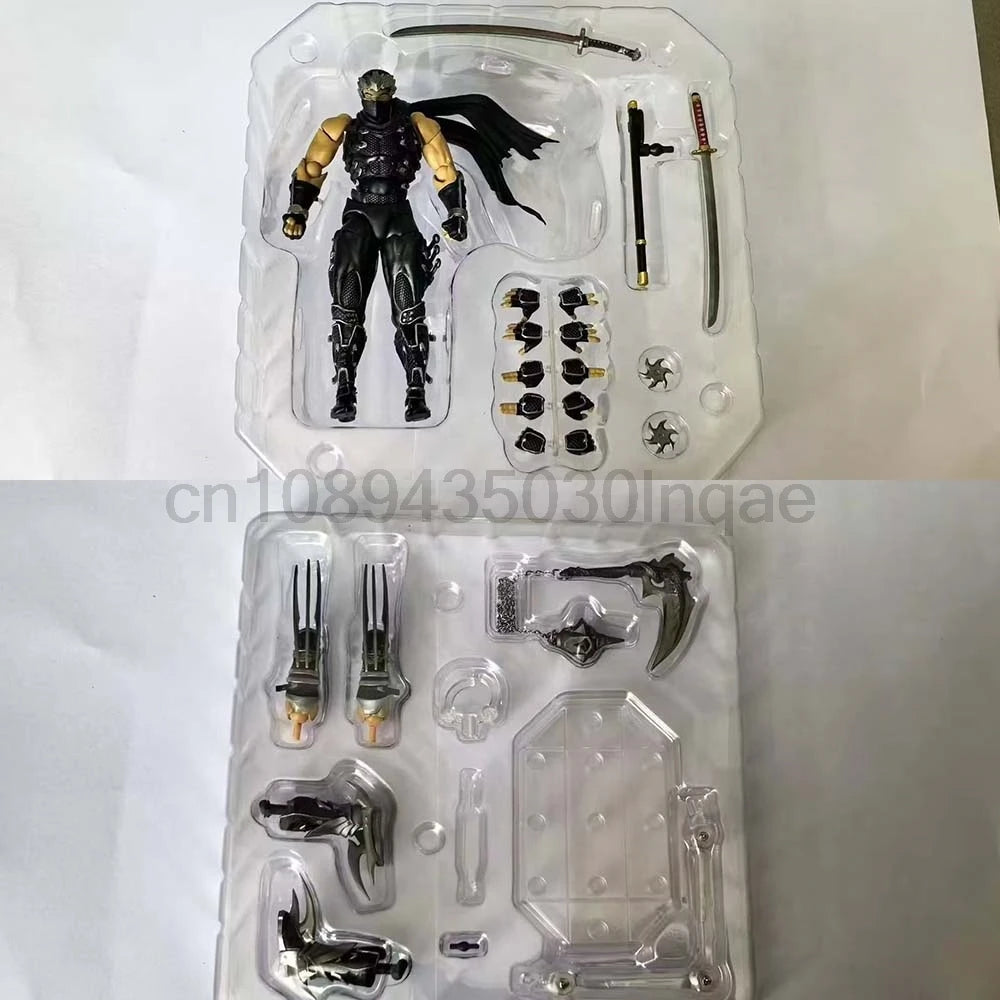 2025 KAIYODO Revoltech 1/12 Amazing Yamaguchi Ryu Hayabusa Ninja Gaiden Action Figure PVC Model Toys Joint Movable Room Decor