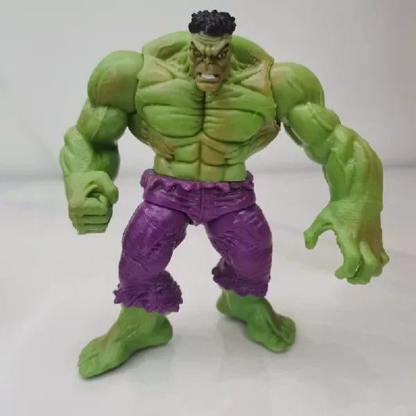 Avengers Hulk Variant Action Figures 4 Pack Green Red Gray Compound Collectible Model Dolls Superhero Statues Boys Birthday Gift