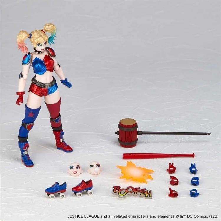 Ko Kaiyodo Figma Dc Harley Quinn Anime Action Figures Moveable Joint Children Toys The Clown's Girl Room Decoration Free Gift