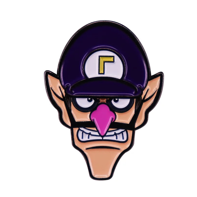 Anime Super Mario Enamel Pin Lapel Pins for Backpacks Brooches Badges Fashion Brooch for Clothes Jewelry Gifts Friends