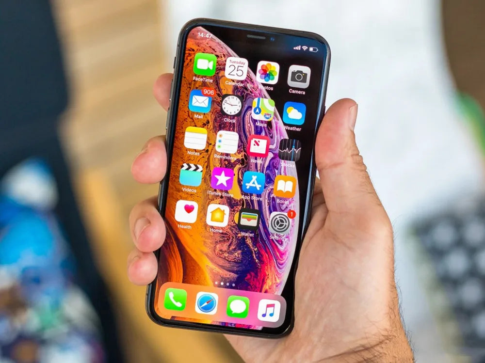 Apple iPhone XS Max 64GB/256GB ROM 1 SIM+1 eSIM 6.5" Super Retina OLED Genuine Cell Phone Replaced New Battery