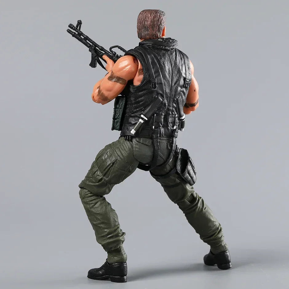 NECA Arnold Schwarzenegger Commando Matrix 30th Anniversary Action Figure Figurine Collectible Model Doll Toy