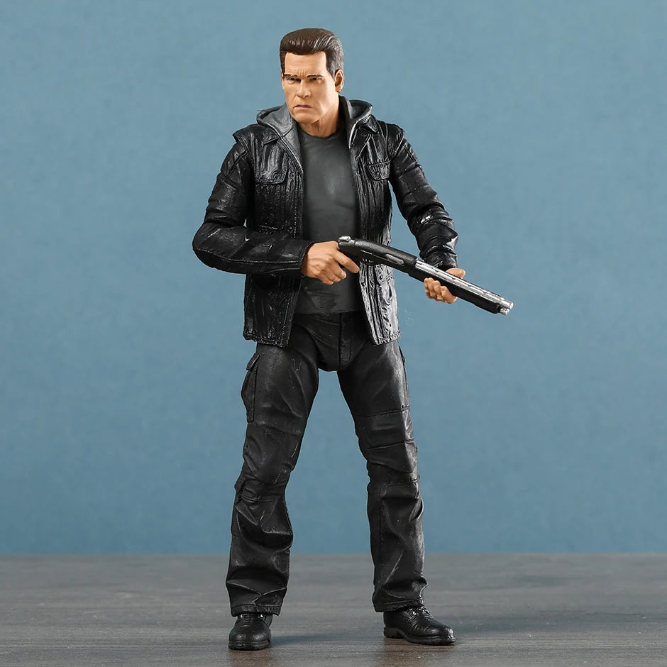 NECA Terminator Genisys T-800 Guardian Endoskeleton Joints Moveable Action Figure Model Toy