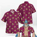 Franky One Piece Hawaiian Shirt Cosplay in “Water 7 Arc”Spring Sports Men's T-Shirt Children's Clothing Tee Y2k Woman