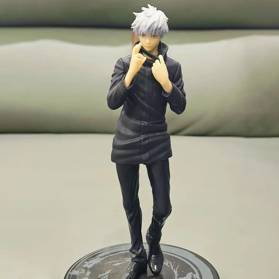 19cm Jujutsu Kaisen Anime Figure Gojo Satoru Anime Statue PVC Action Figure Collection Model Toys Children's Ornament Doll