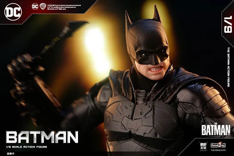 DC Robert Pattinson The Batman Action Justice League Figure ben Batman Anime Figures Collections Models Toys Kids Gift