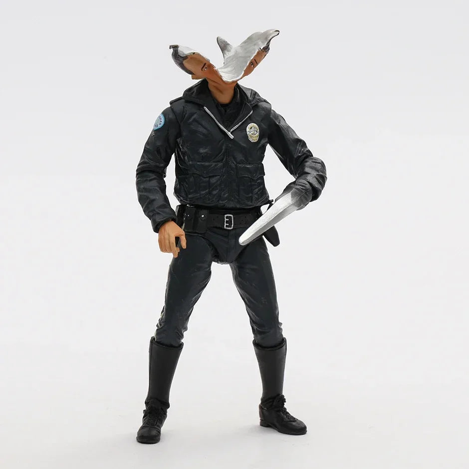 NECA T-1000 Motorcycle Cop Terminator 2 Judgement Day Collector's 7" Scale Action Figure