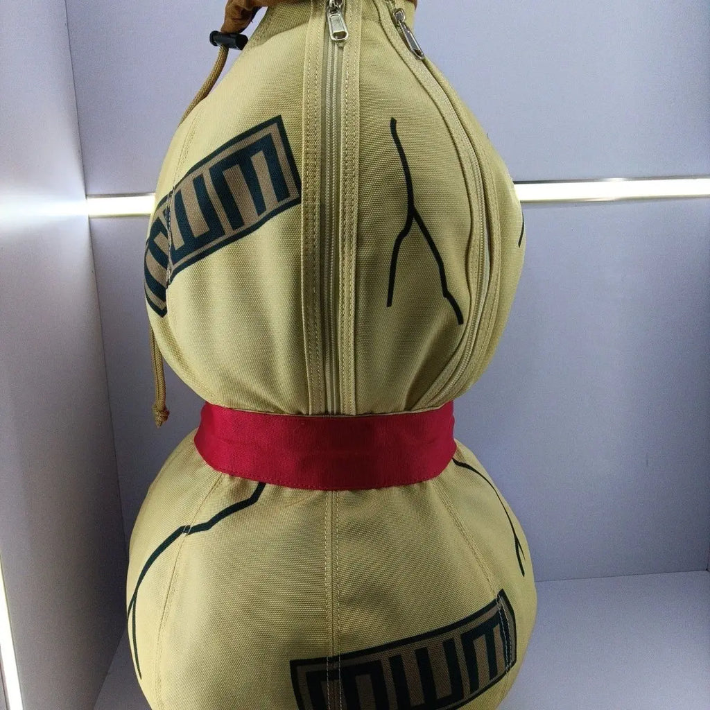 Naruto Sabaku No Gaara Gourd Backpack Canvas Sports Rucksack Cosplay Prop Bag Casual Daily School Travel Backpack Gift