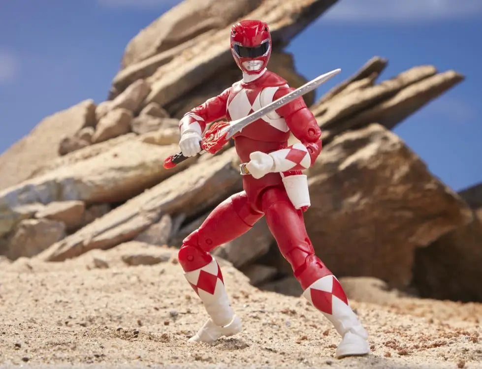 Hot Power Rangers Red Ranger Anime Figure Lightning Collection Dino Fury Action Figures Statue Model Doll Toys Gifts