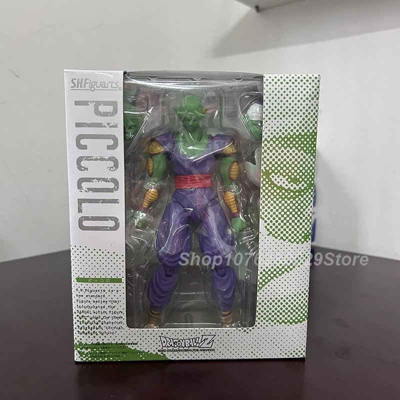 SHF Dragon Ball Series of Action Doll Blue Hair Son Goku Jiren Majin Buu Android Super Saiyan PVC Action Figure Desk Decor Toy