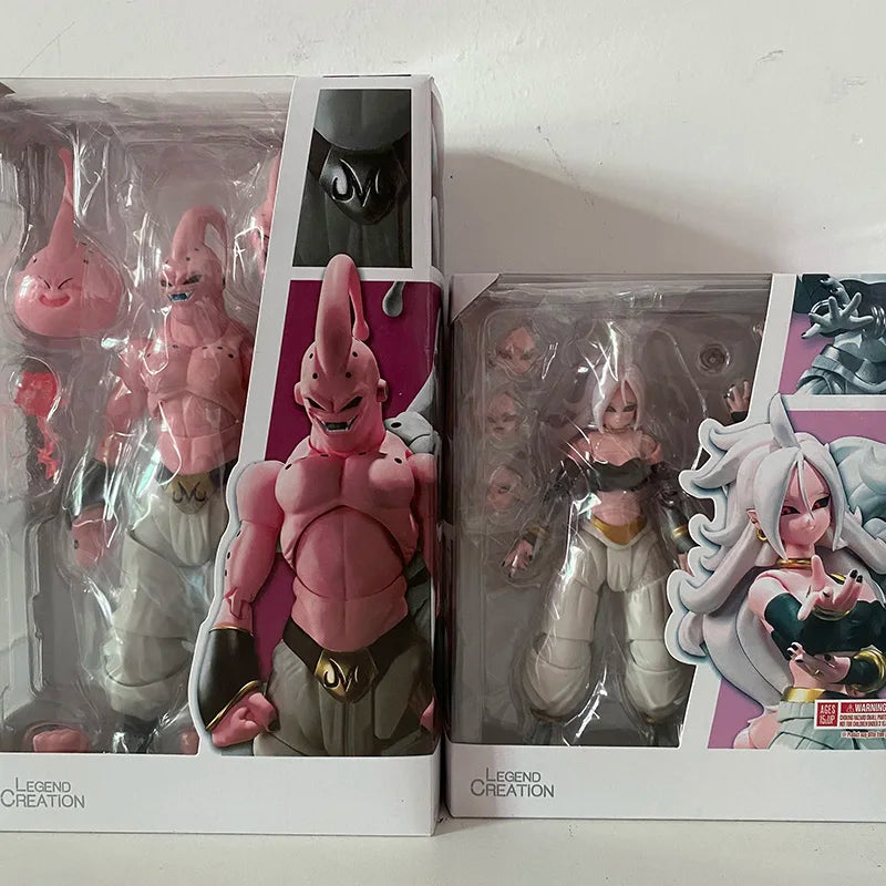 Dragon Ball Figure SHFiguarts Majin Buu Broly Piccolo Tenshinhan Master Roshi Jiren Vegeta Super Saiyan Son Goku Action Figures