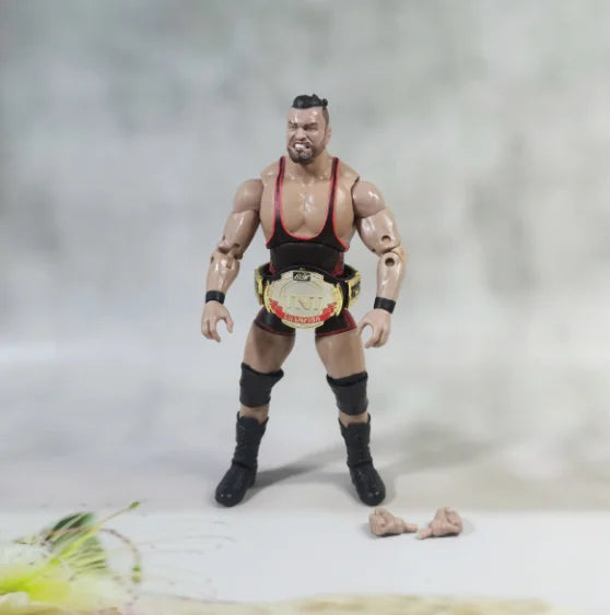 1/12 Scale AEW Wrestler Fighting Athlete Male Soldiers Full Set 6inch Action Figure Super Movable Doll