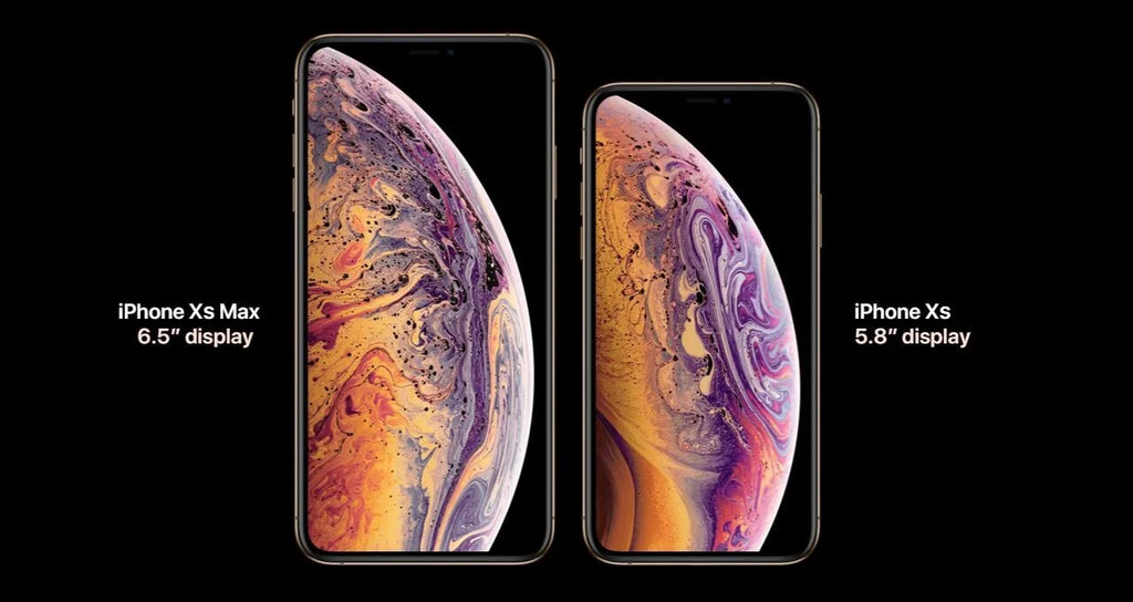 Apple iPhone XS Max 64GB/256GB ROM 1 SIM+1 eSIM 6.5" Super Retina OLED Genuine Cell Phone Replaced New Battery