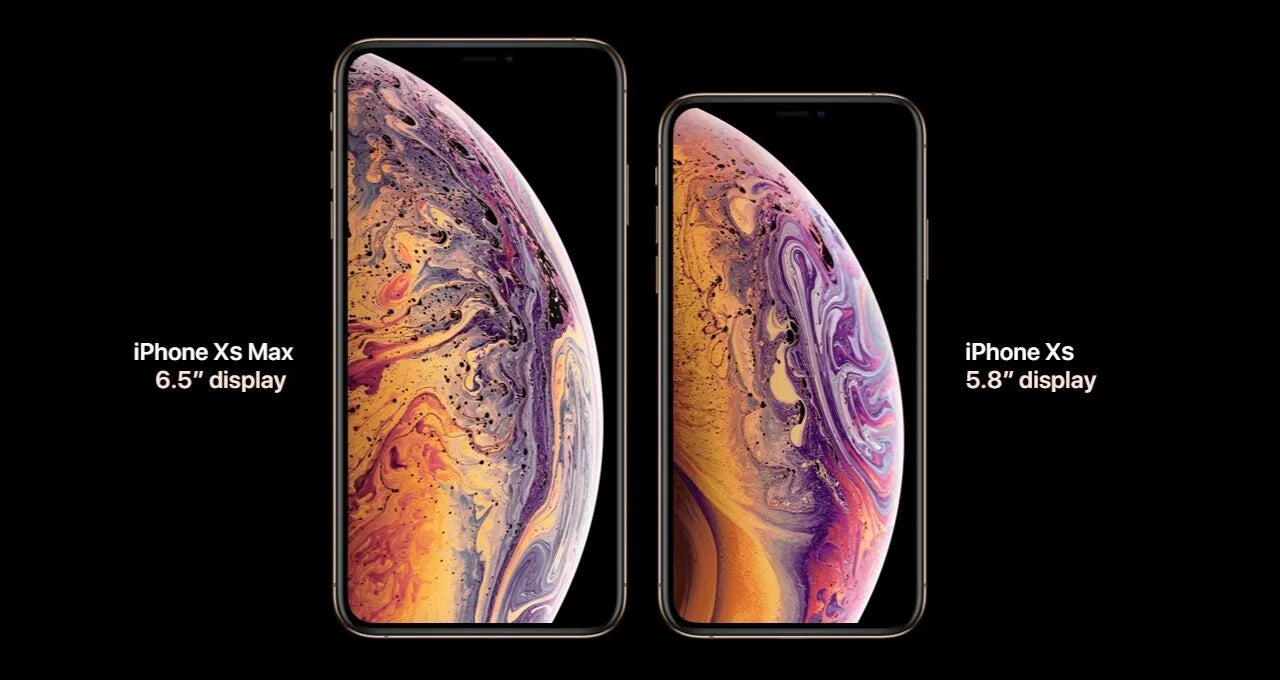 Apple iPhone XS Max 64GB/256GB ROM 1 SIM+1 eSIM 6.5" Super Retina OLED Genuine Cell Phone Replaced New Battery