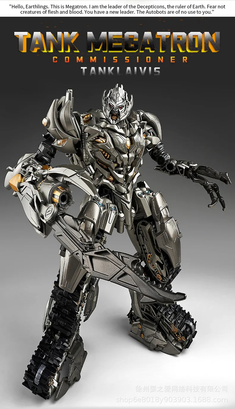 30cm Transformation Megatron Optimus Prime Bumblebee Deformation Movie G1 Anime Figure Action Figure Alloy Robot Mode Toys Gifts