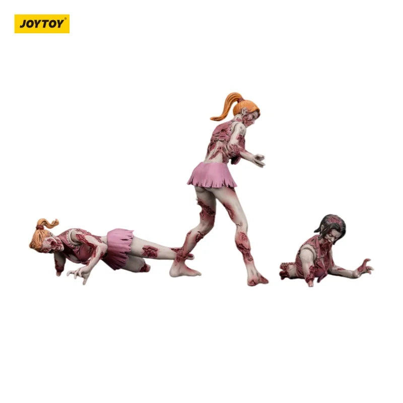 JOYTOY Dark Source Zombie Figure CheerLeaders Action Figure Doll Model Gift Decoration Collection