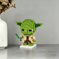Disney Star Wars Micro Particle Building Blocks Darth Vader Yoda Stormtrooper Mini Bricks DIY Assembled Model Toys Creative Gift