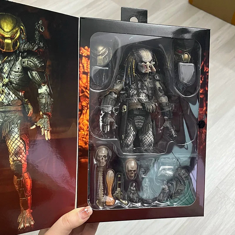 NECA Ultimate Elder Predator Action Figure Model Toys Joint Movable Horror Doll Christmas Present For Children