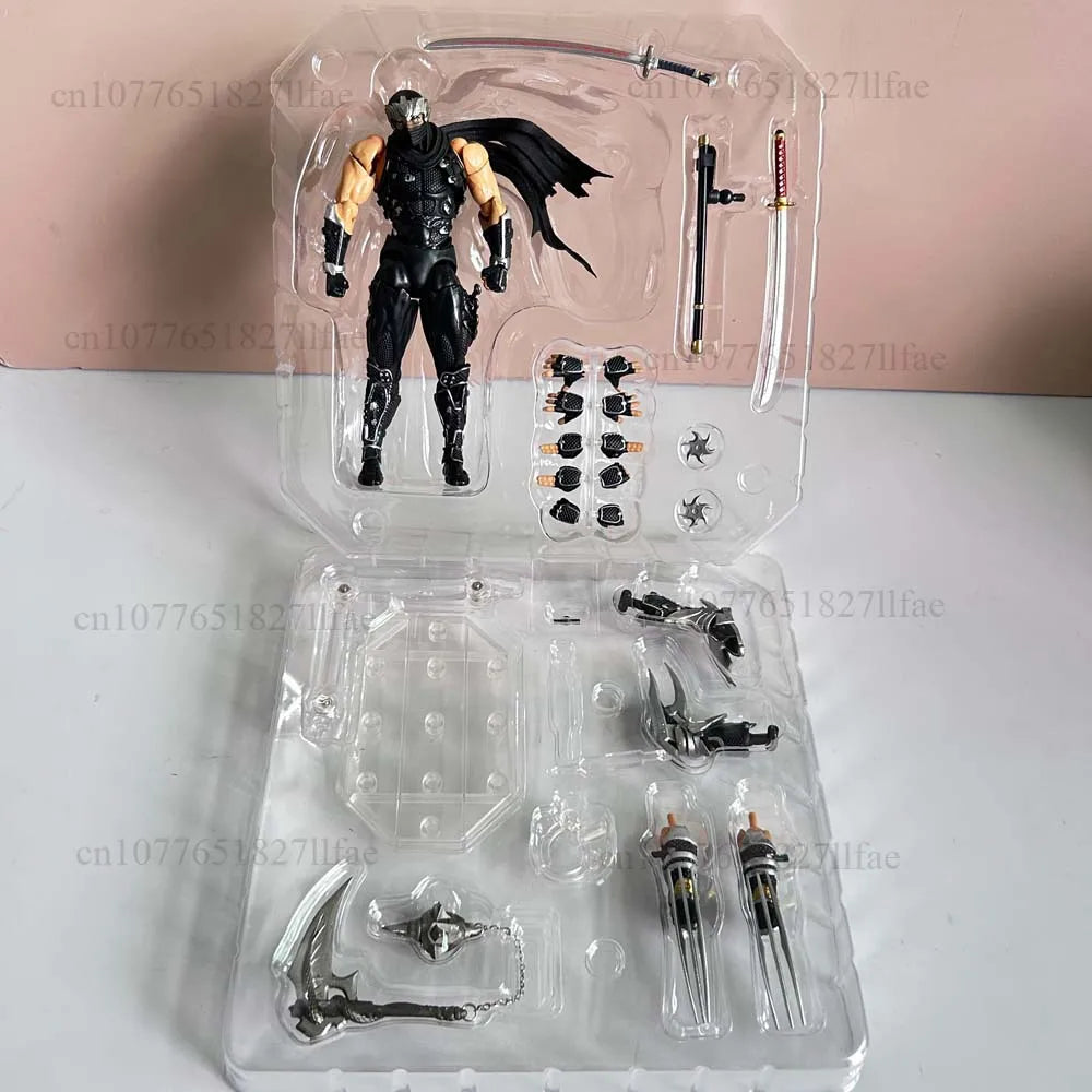 2025 KAIYODO Revoltech 1/12 Amazing Yamaguchi Ryu Hayabusa Ninja Gaiden Action Figure PVC Model Toys Joint Movable Room Decor