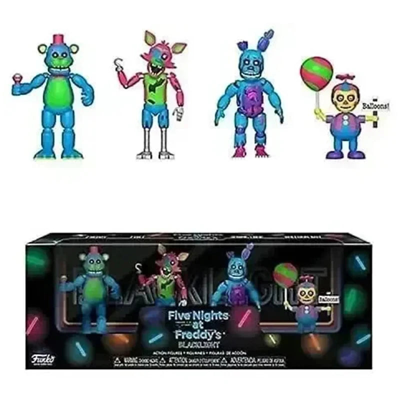 Fnaf Bear Midnight Harem Five Nights Joint Movable Detachable Game Action Figure At Five Nights Security Breach Model Kids Toy