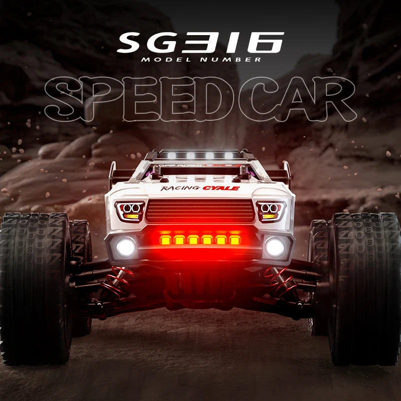 ZLL SG316 MAX 1:16 High Speed Drift Racing Car 80KM/H Brushless Motor 4WD RC Off Road Car Monster Trucks Toys for For Kids Gifts