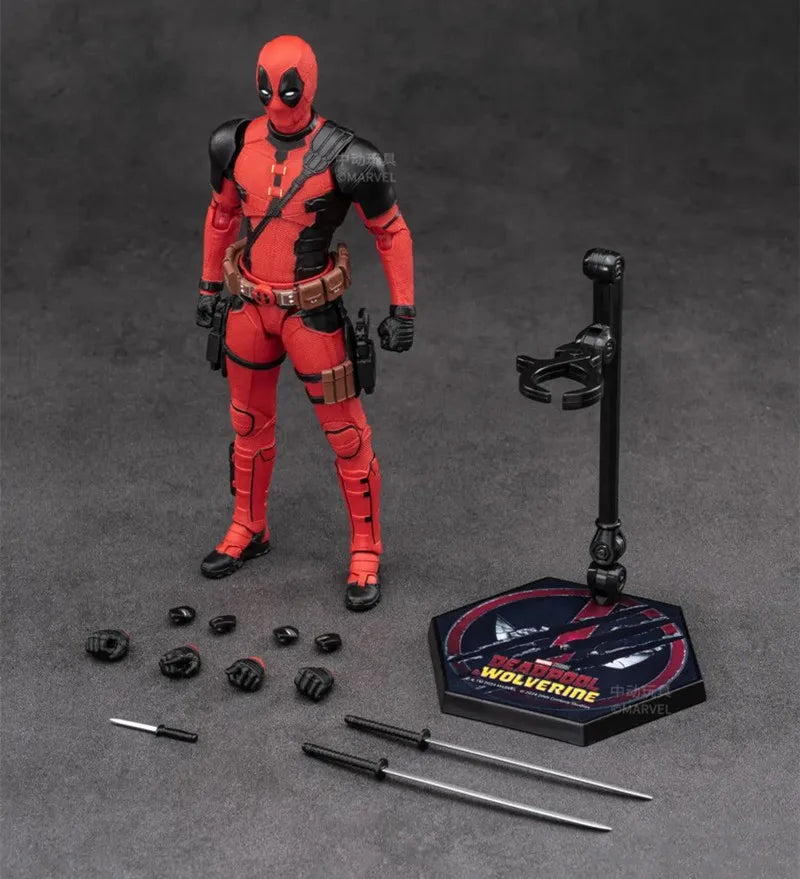 ZD Toys Deadpool & Wolverine Action figures Deadpool Boxed Wolverine Collection Adult Action Figures Kids Toy