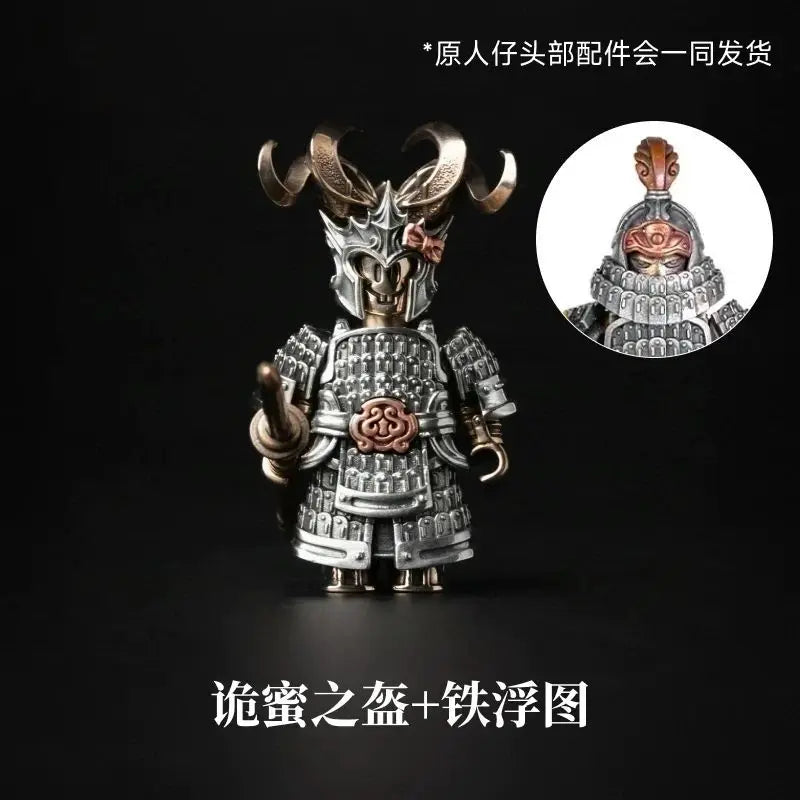 2026 Big Player Series Strange Helmet DIY Head Magnetic Detachable Metal Figurine Desktop Decoration Cultural Creative Souvenir