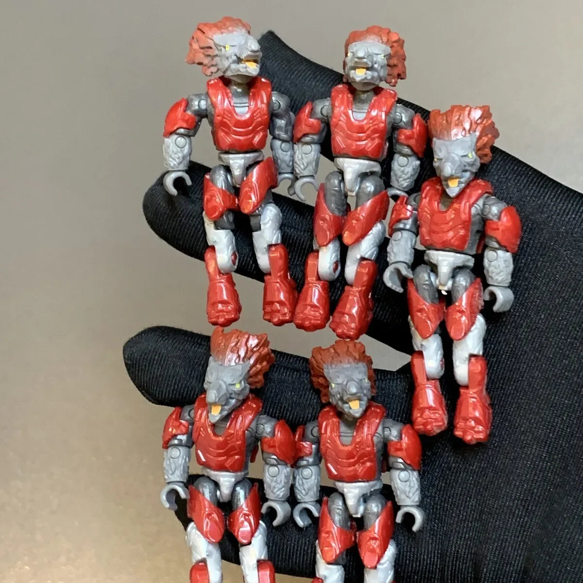 Mega Bloks Construx UNSC Marine Infinite Series Recon Getaway Elite Mercenary Spartan  Brute Troopers Micro Figures Toys