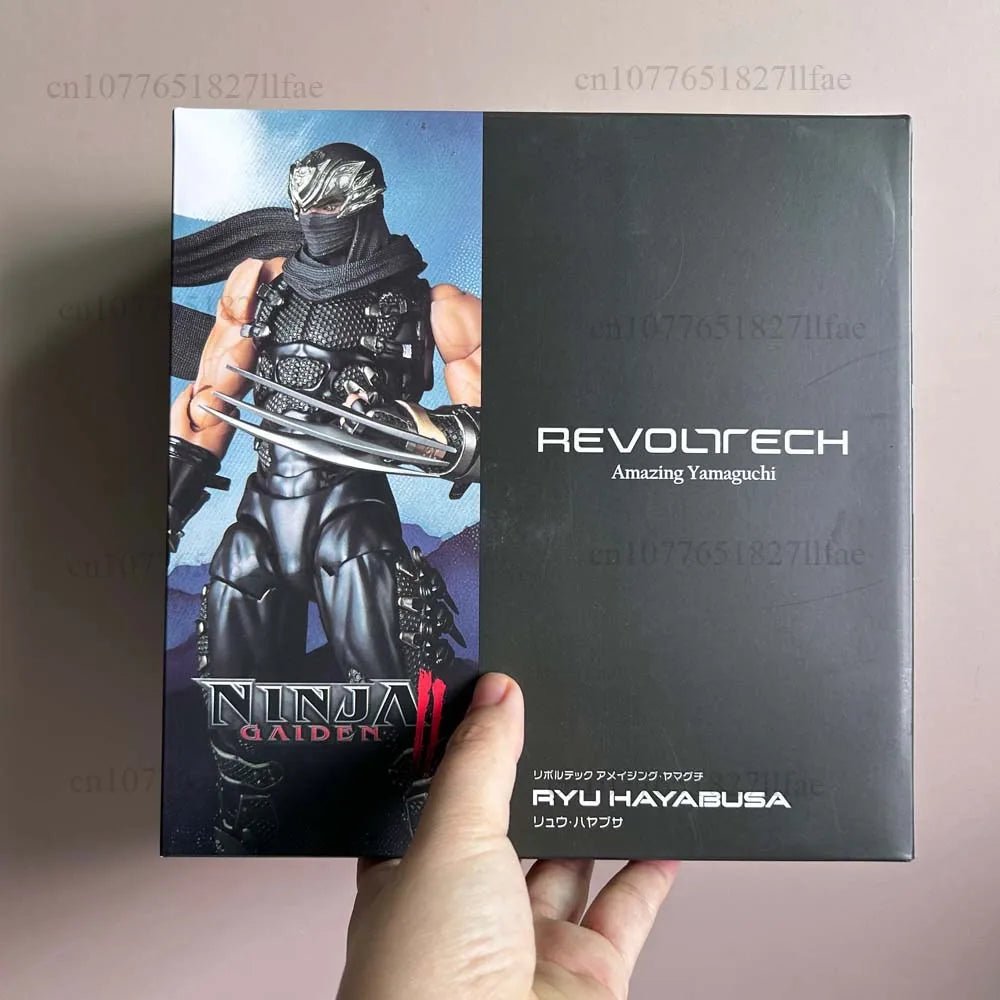 2025 KAIYODO Revoltech 1/12 Amazing Yamaguchi Ryu Hayabusa Ninja Gaiden Action Figure PVC Model Toys Joint Movable Room Decor