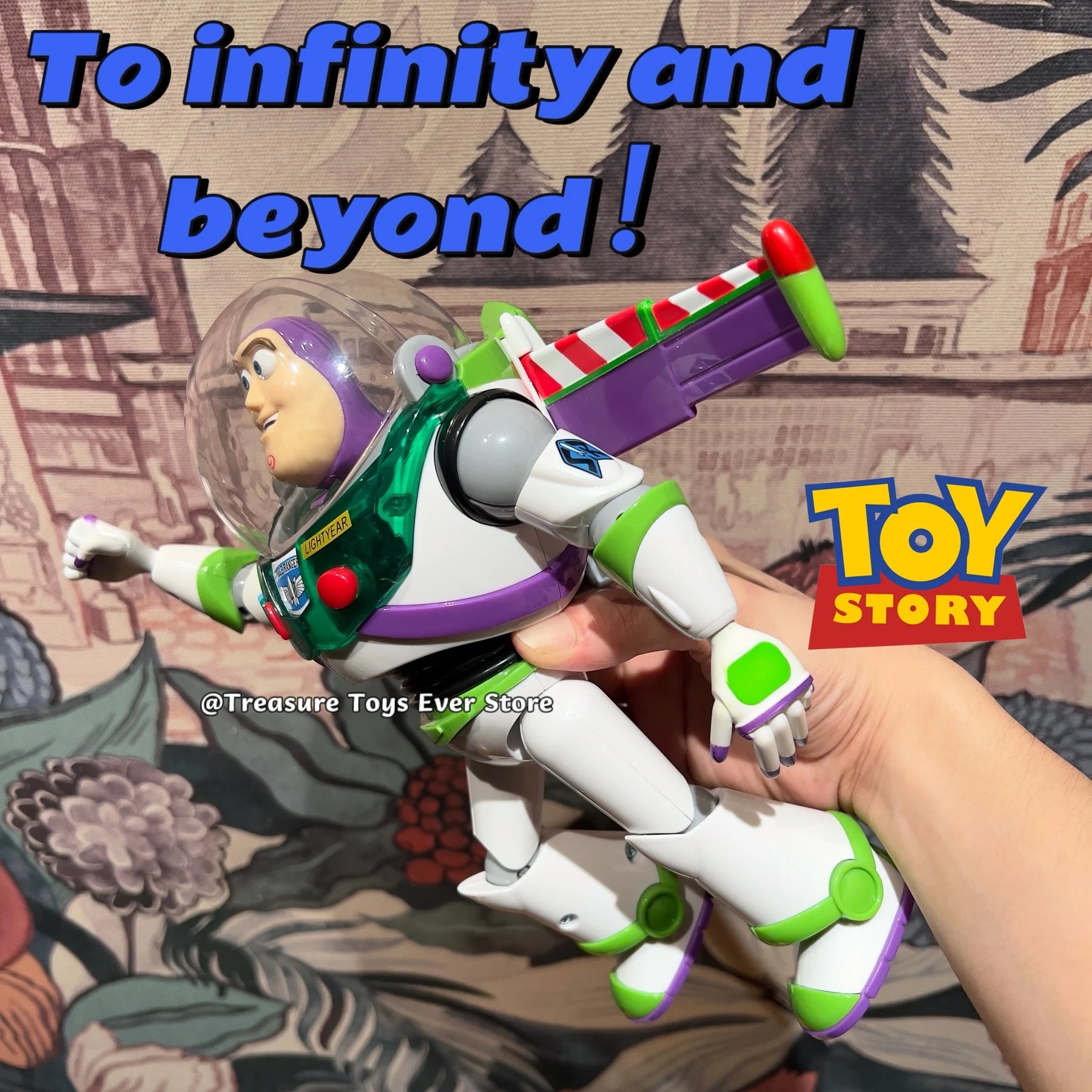 25CM Disney Pixar Toy Story 4 Talking Spanish Buzz Lightyear Woody Jessie Interactive Action Figure Toys Christmas Gift