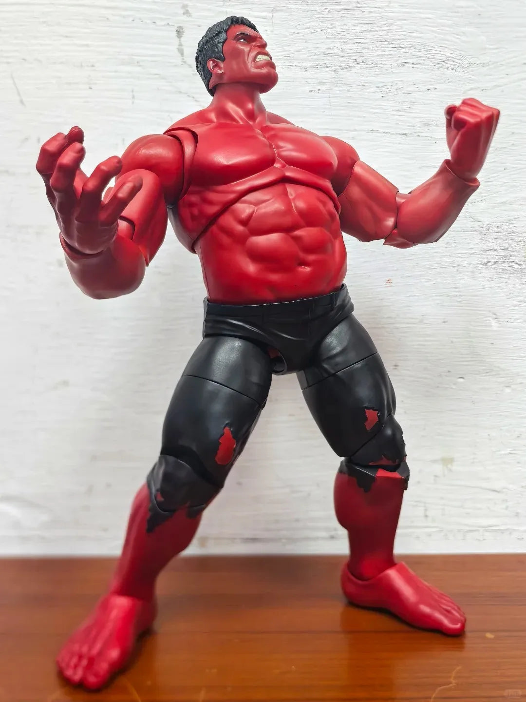 Zd Toys Red Hulk Action Figure Articulated Joints Collectible Model Replaceable Head Hands Gift For Adult Collector In Stock