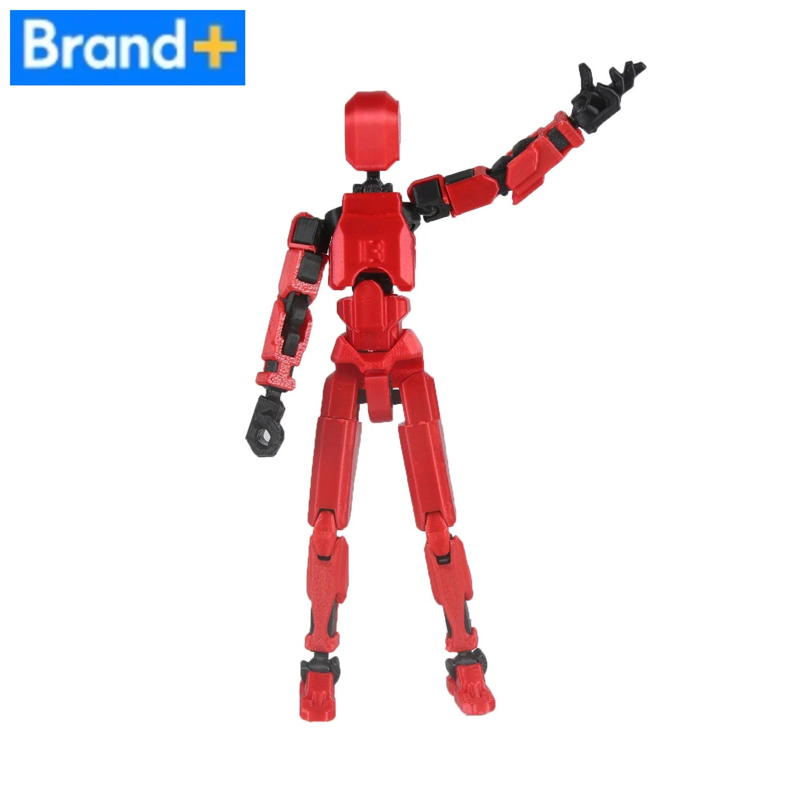 Multi-Joint Action Figure - Invincible T13 3D Printed Collectible with Base, Anti-Fall Joint Locks & UV-Resistant Coating Deskto