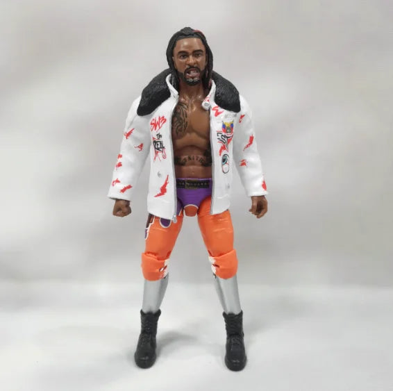 1/12 Scale AEW Wrestler Fighting Athlete Male Soldiers Full Set 6inch Action Figure Super Movable Doll