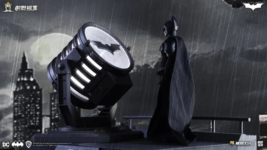 MODOKING Original The Batman Bat-Signal SDARK KNIGHT TRILOGY DC 1:12 Deluxe Edition Action Figure Justice League Model Toys Gift