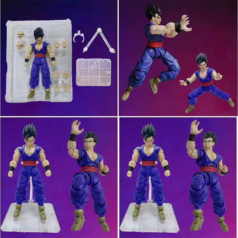 Dragon Ball Figure SHFiguarts Majin Buu Broly Piccolo Tenshinhan Master Roshi Jiren Vegeta Super Saiyan Son Goku Action Figures