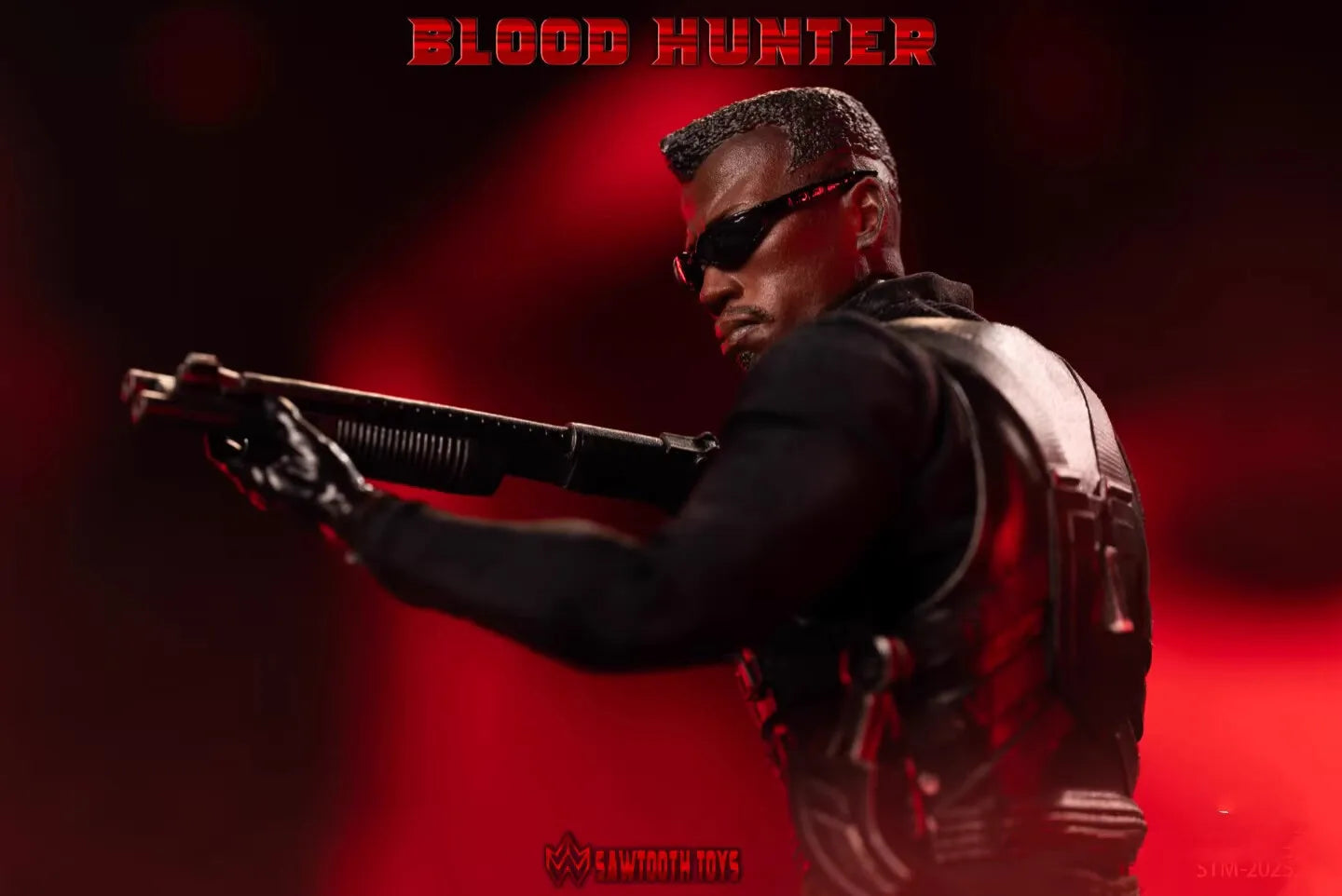 New Genuine Sawtooth Toys Action Figure Blood Hunter 1/12 Scale 6 Inch Collectible With Replaceable Heads Weapons Accessories