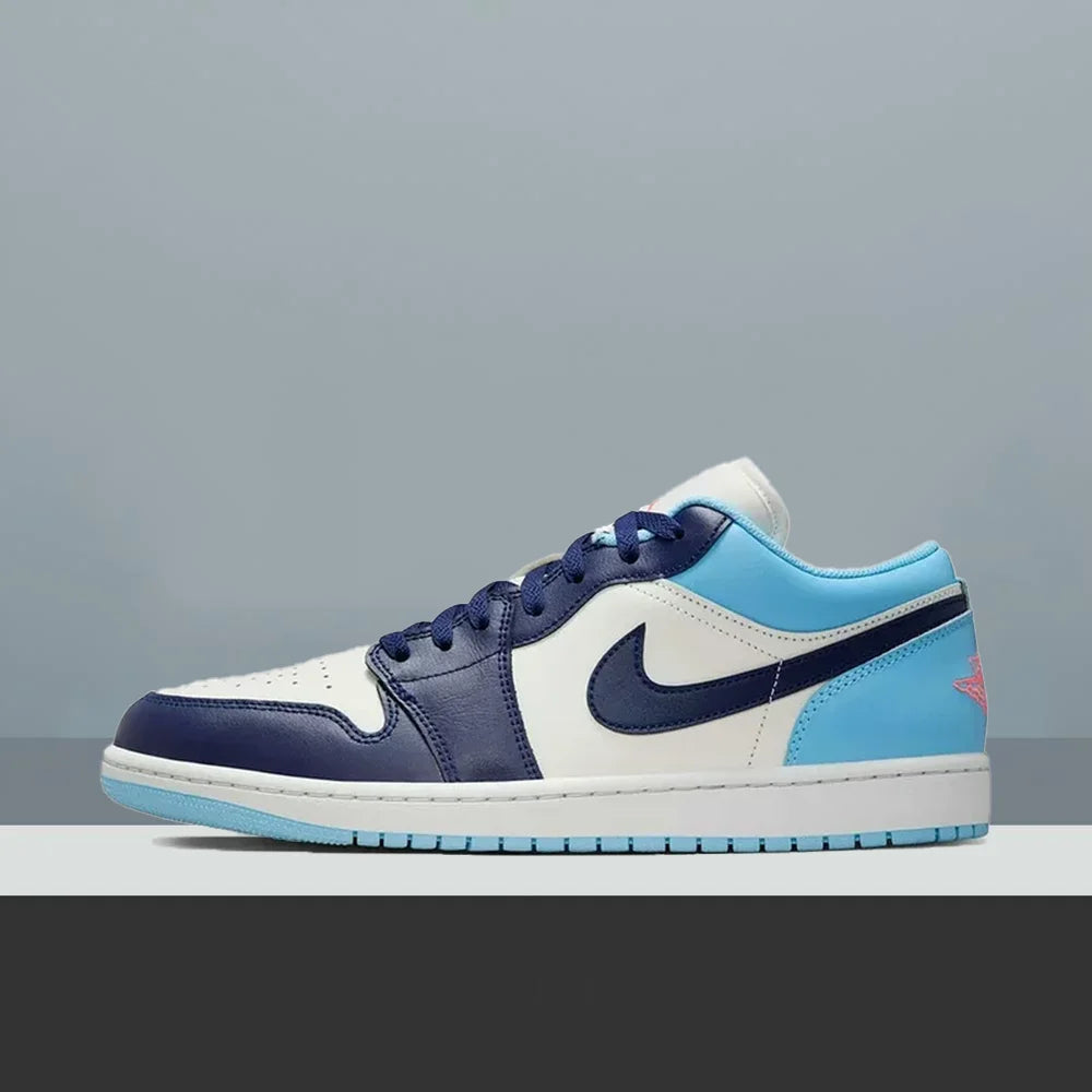 Nike Air Jordan 1 Low Unisex Breathable Basketball Shoes, Shock Absorption Support for Sport & Daily Wear 553558-149