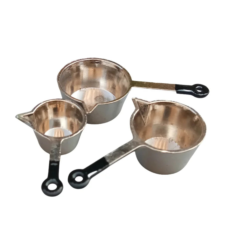 1/6 BJD Doll Ob11 Accessories Kitchenware Mini Wok Pans Pots Doll Furniture Mini Scene Decoration for Barbie Licca Blythe Doll