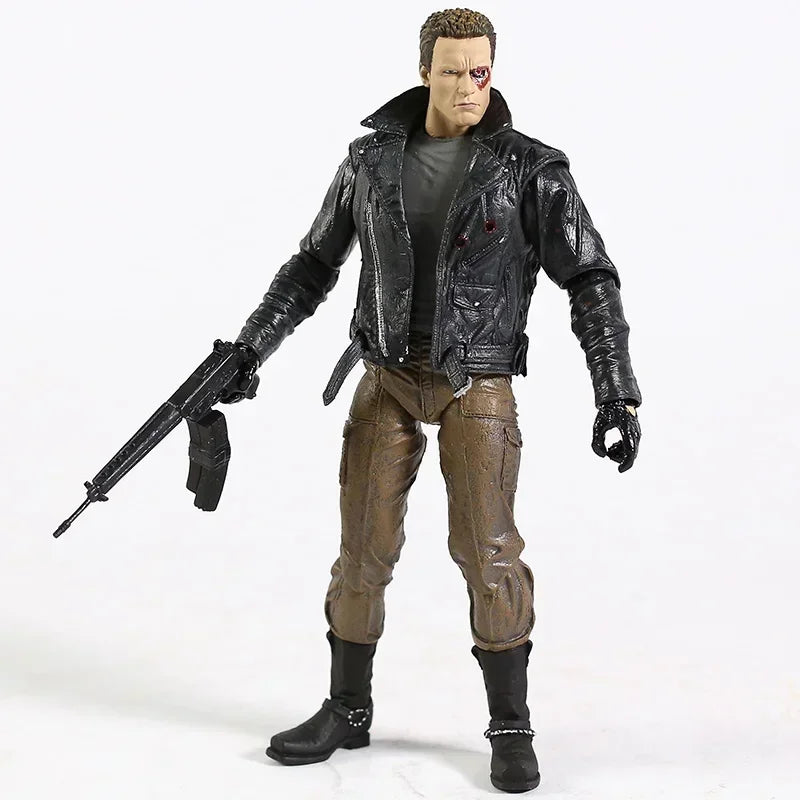 NECA Terminator T-800 T-1000 Action Figure Movable Joints Desktop Decoration Collection PVC Model Toy