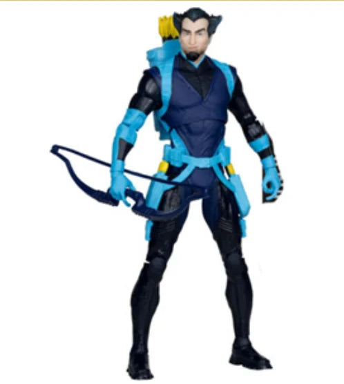 Anime Superman MIRROR MASTER METRON DEATHSTROKE DARKARCHER (GREEN ARROW) KITE MAN DARKSTARS Articulated Action Figure Toys 17cm