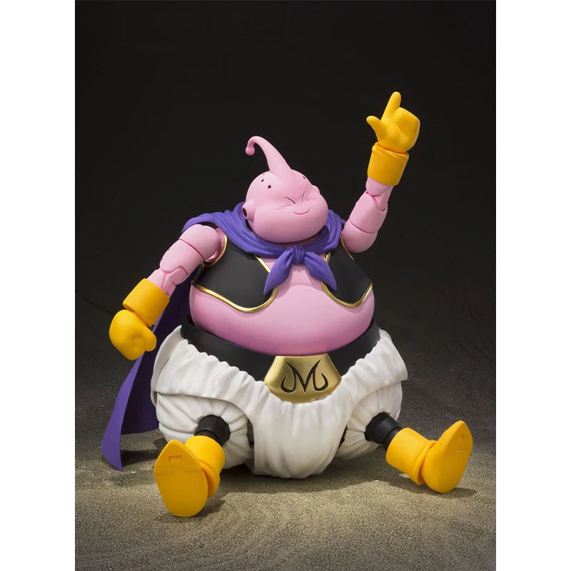 Bandai SHF S.H.Figuarts Dragon Ball MAJIN BUU kindness anime full Action Figure Model Kit original toy gifts for kids