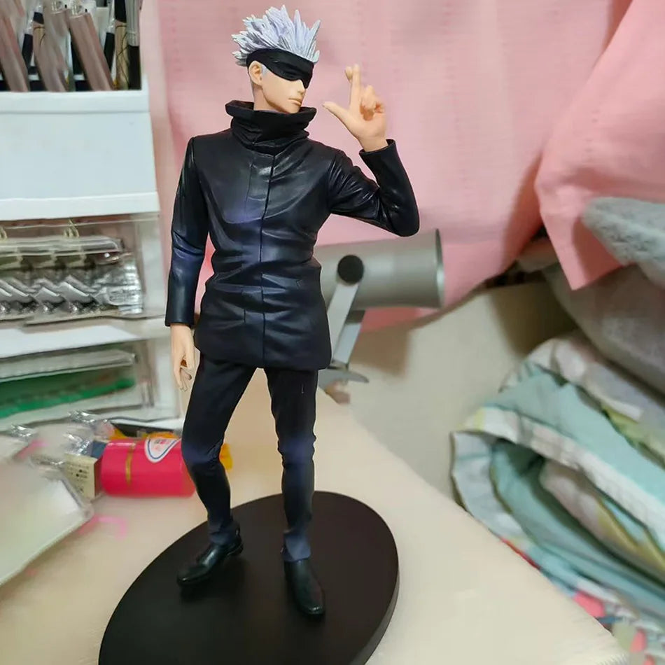 19cm Jujutsu Kaisen Anime Figure Gojo Satoru Anime Statue PVC Action Figure Collection Model Toys Children's Ornament Doll