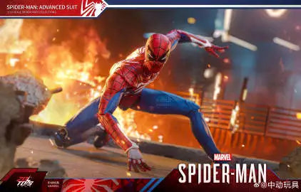 Marvel Avengers Spider-Man Speed Suit Action Figure Toy Display Case Poseable Model Figurine Collectible Birthday Gift