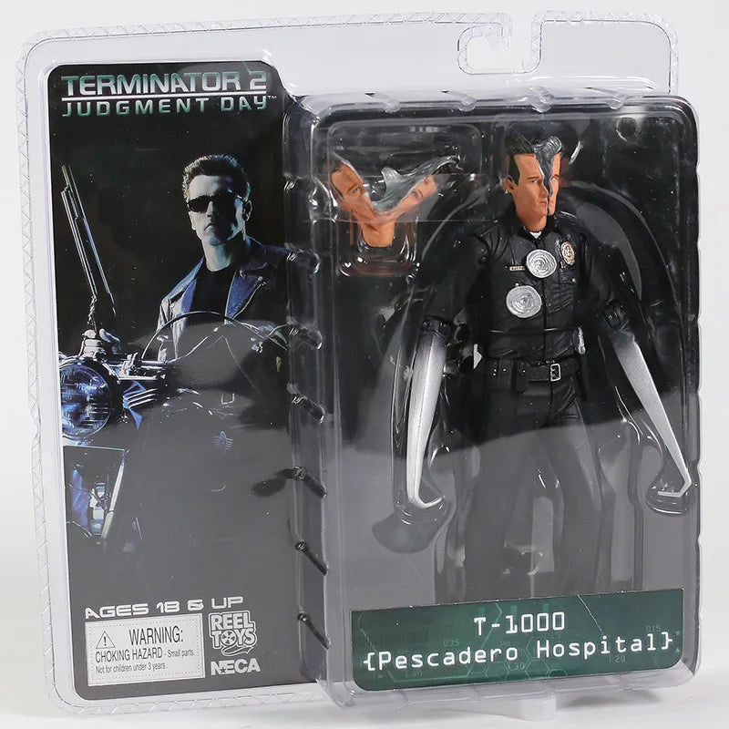 NECA The Terminator Endoskeleton Action Figures Collectable Joints Moveable Model Toy