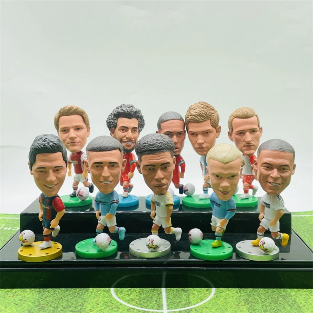 2026 Soccerwe Soccer Player Action Figures Collectible Miniatures for Fans & Decor