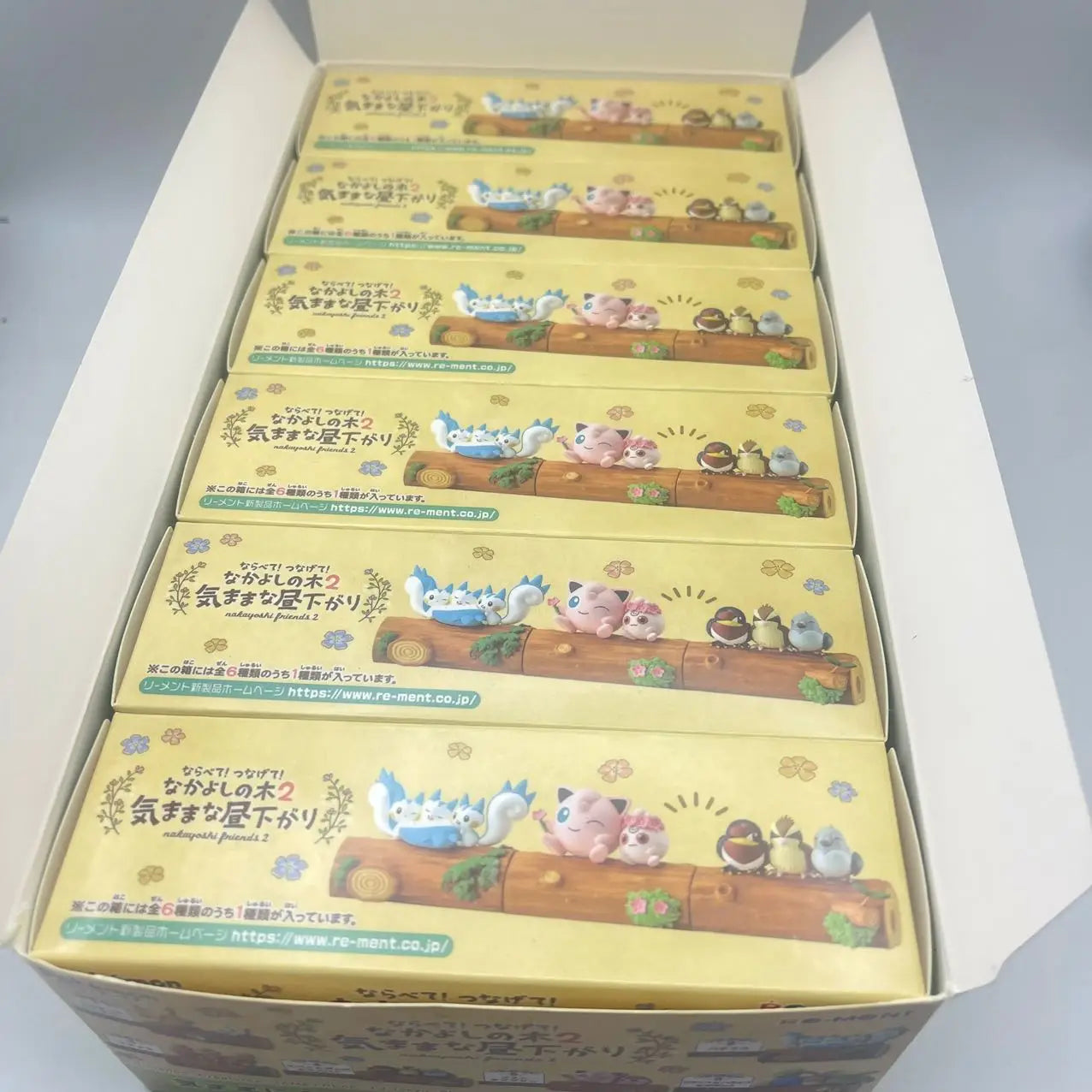 2025 Hot Toys Rement Pokemon Friendship Wood Pikachu Fat Ding Surprise Blind Box Desktop Decoration Children'S Birthday Gift Toy