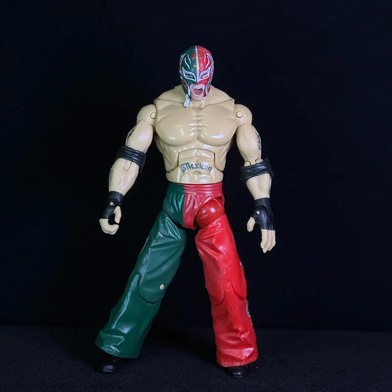 In-Stock Wrestlemania Wrestler Wwe John Cena The Undertaker Figures Toy Rey Mysterio Action Figures Pvc Statue Model Boys Gifts
