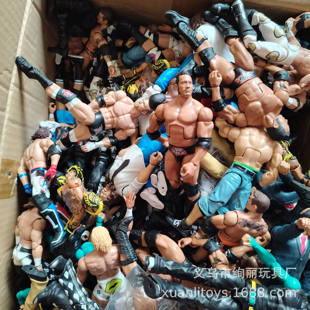 Super Posable Wrestler And Boxer Action Figures Multiple Joints Collectible Toys Several Styles Of Gladiators Wrestling Heroes