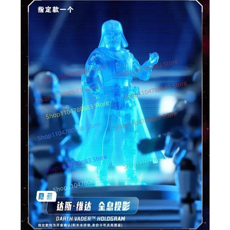 BLOKEES  Star Wars Version 2 DARTH VADER Stormtroopers Boba Fett Building Blocks Assembly Model Ornament Toy Action Figure Gift