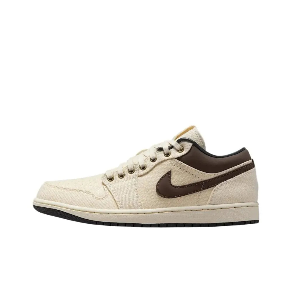 Nike Air Jordan 1 Low Unisex Breathable Basketball Shoes, Shock Absorption Support for Sport & Daily Wear 553558-149